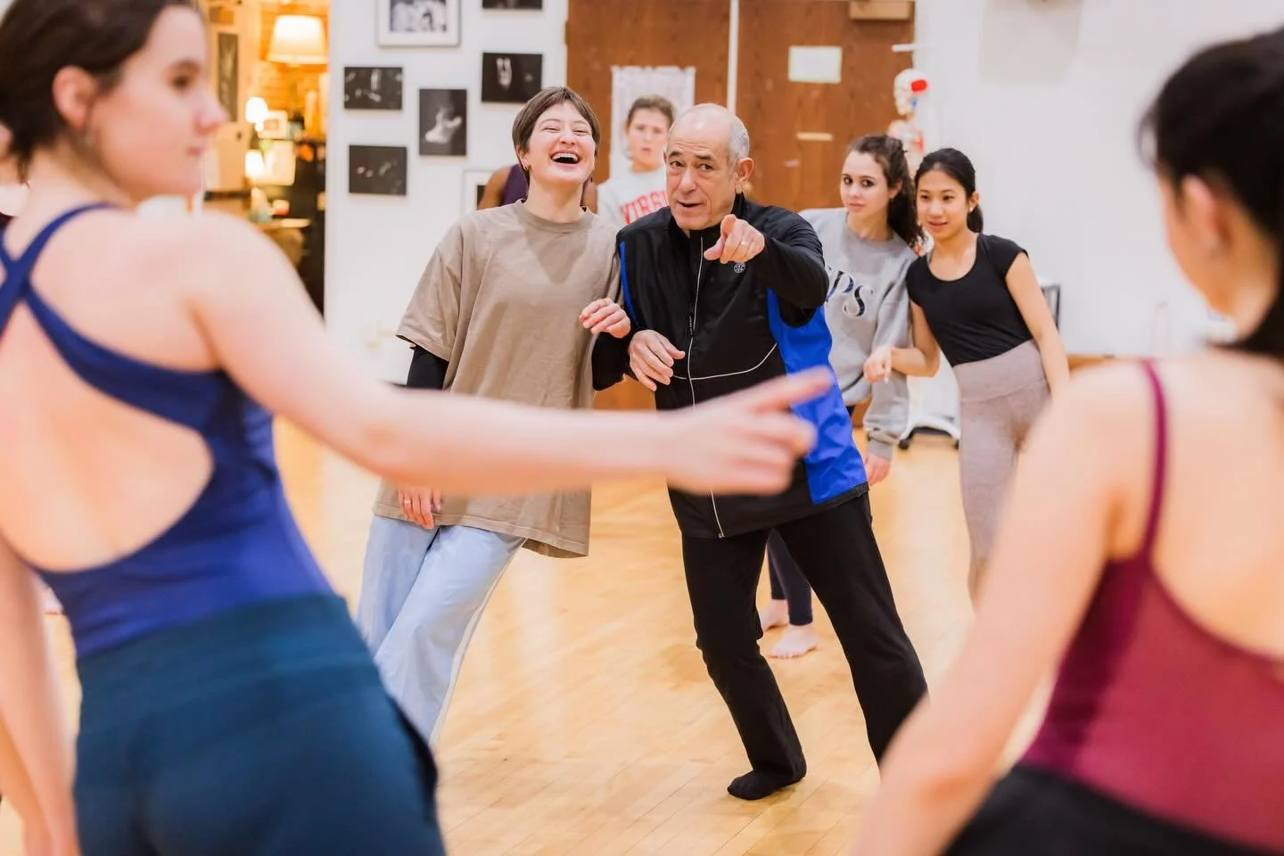 A couple of weeks ago David and DDD company member Corinne Lohner traveled to Chattanooga, TN for a week of dancing at Girls Preparatory School @gpsbruisers. While there, they set work on Terpsichord, which is GPS&rsquo;s dance company, as well as ho