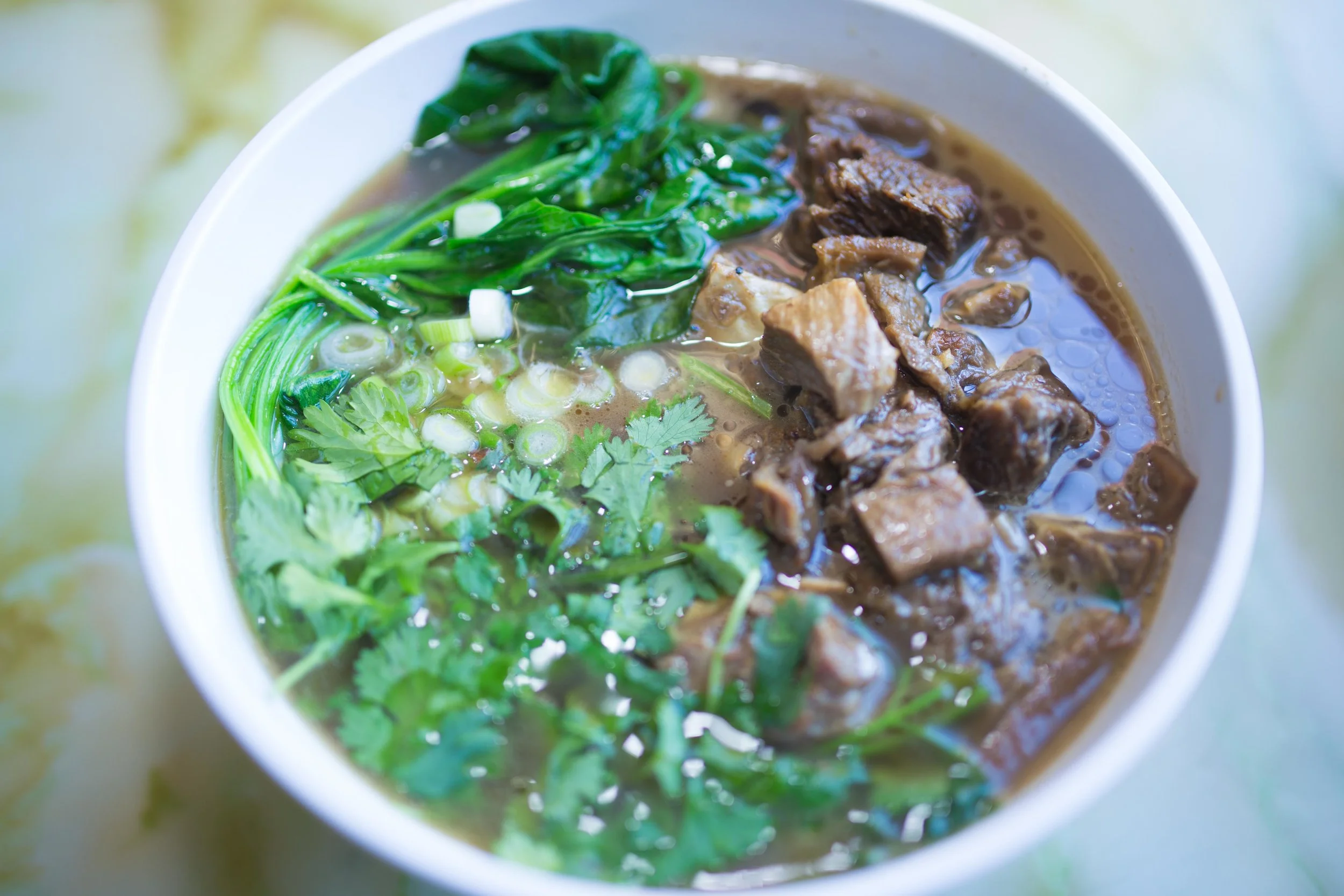 BEEF FLANK NOODLE SOUP | 牛腩面