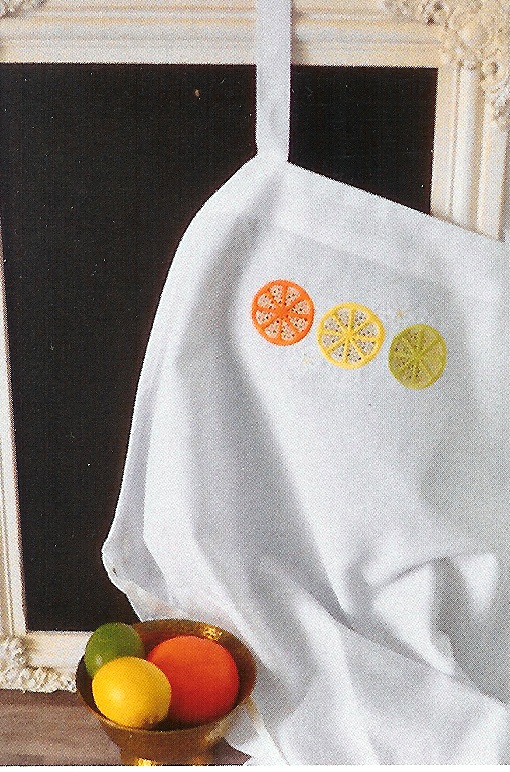 Copy of Citrus Cutwork Apron