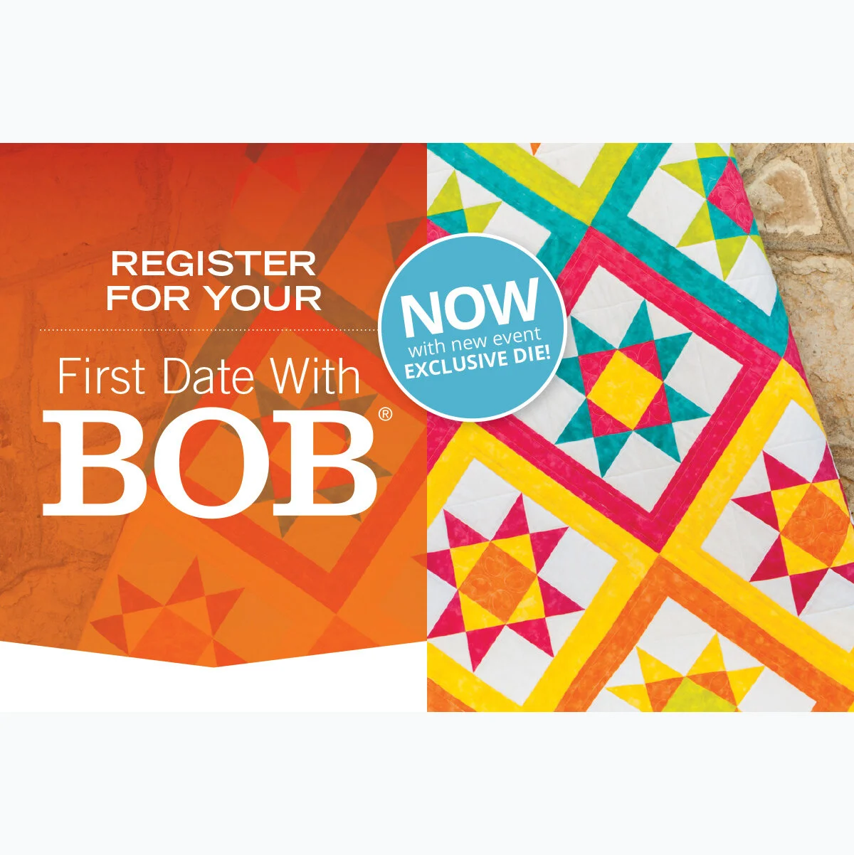 AccuQuilt First Date with BOB Event