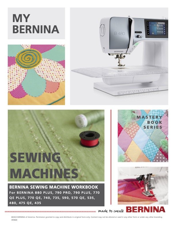 My BERNINA Sewing Machines Mastery Workbook