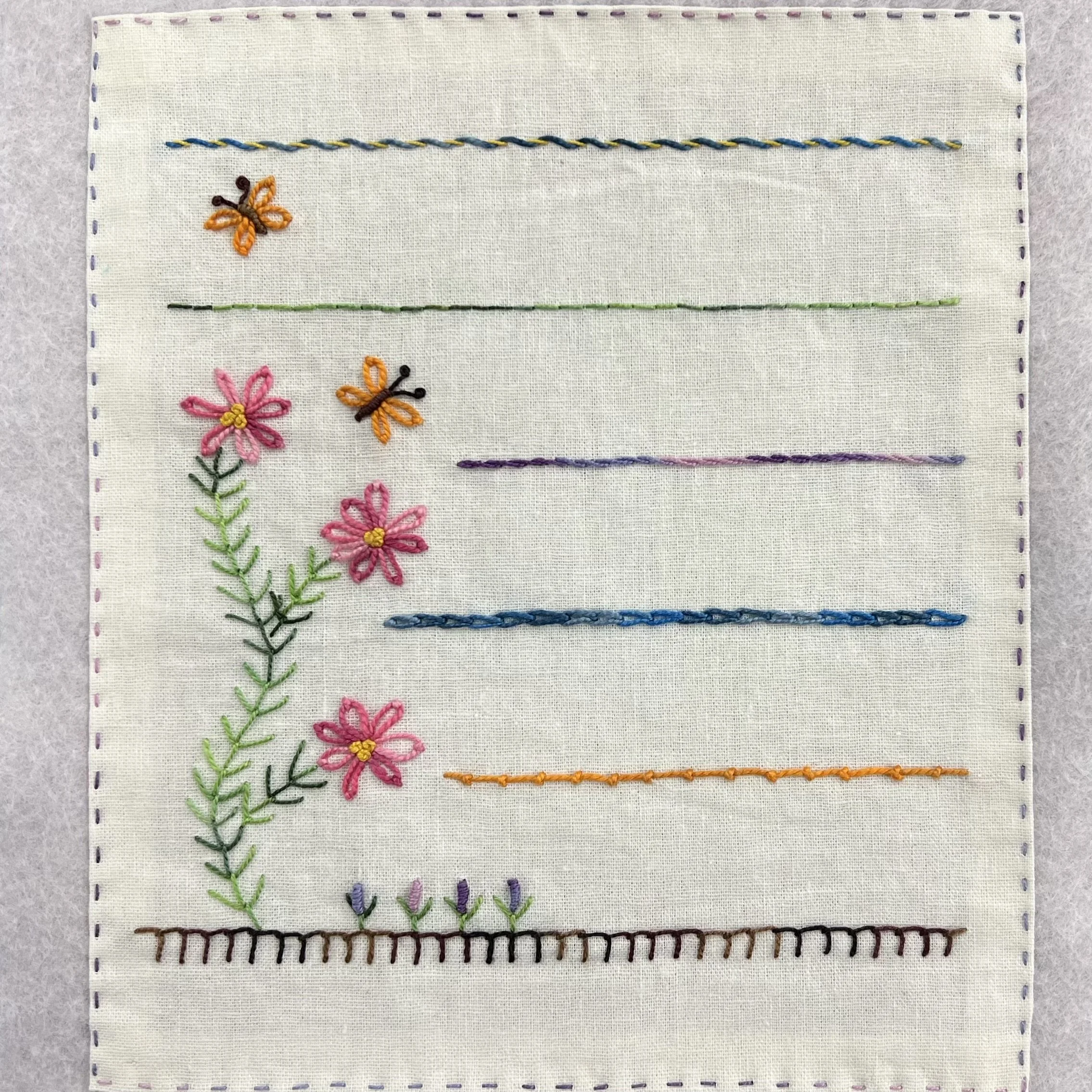 Creative Hand Stitching for Beginners: A Sampler of Stitches