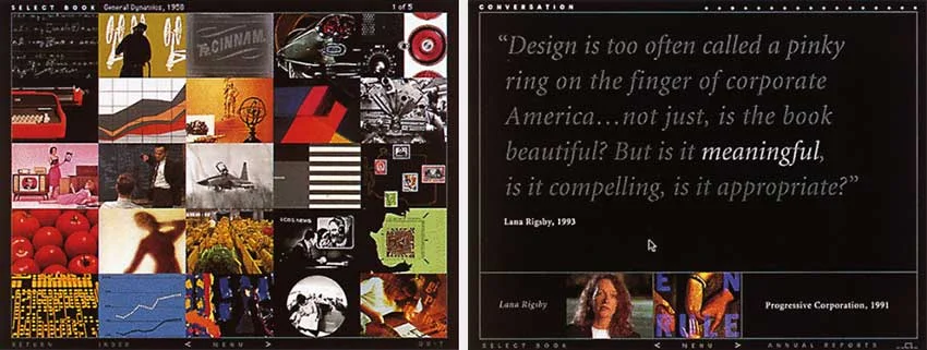 The Mead Annual Report Show “Forty Years of Ideas” CD-ROM Danny Yount