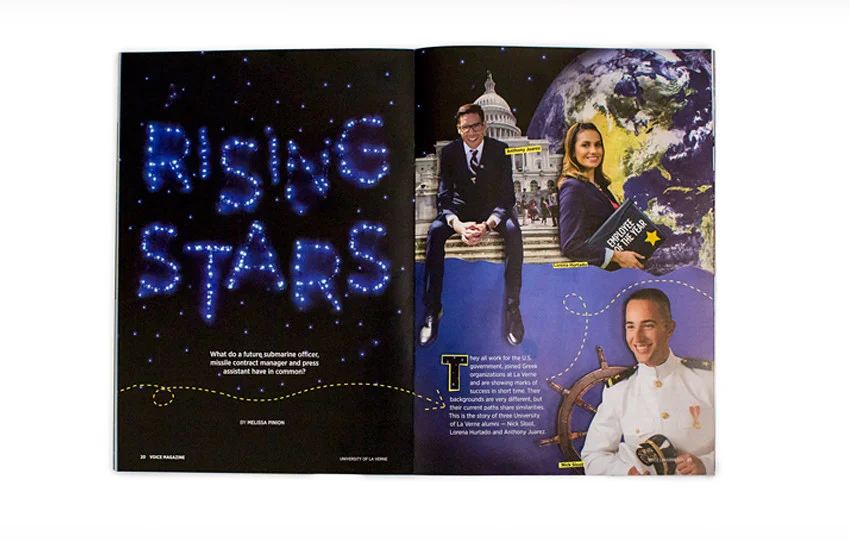 Rising Stars article in the Spring edition of VOICE.