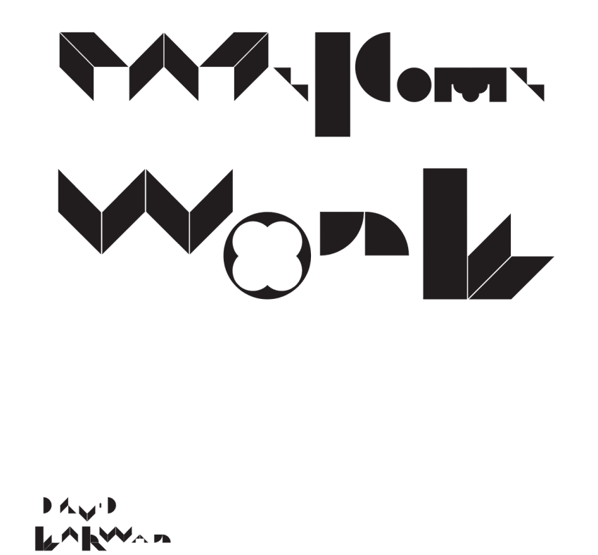 Some first letterforms of Wonk.