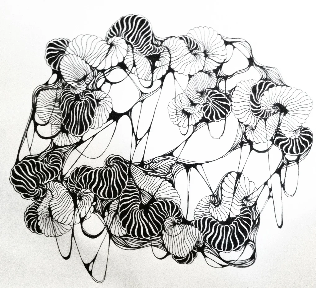  Ink on paper, 2015 