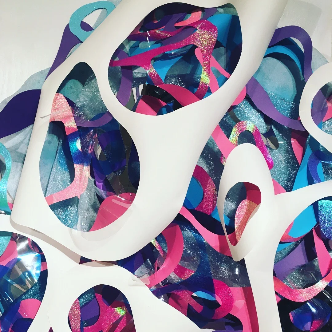  Detail of  Effervescent,&nbsp; 2017 