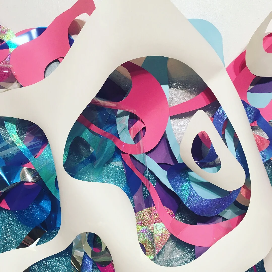  Detail of  Effervescent,&nbsp; 2017 