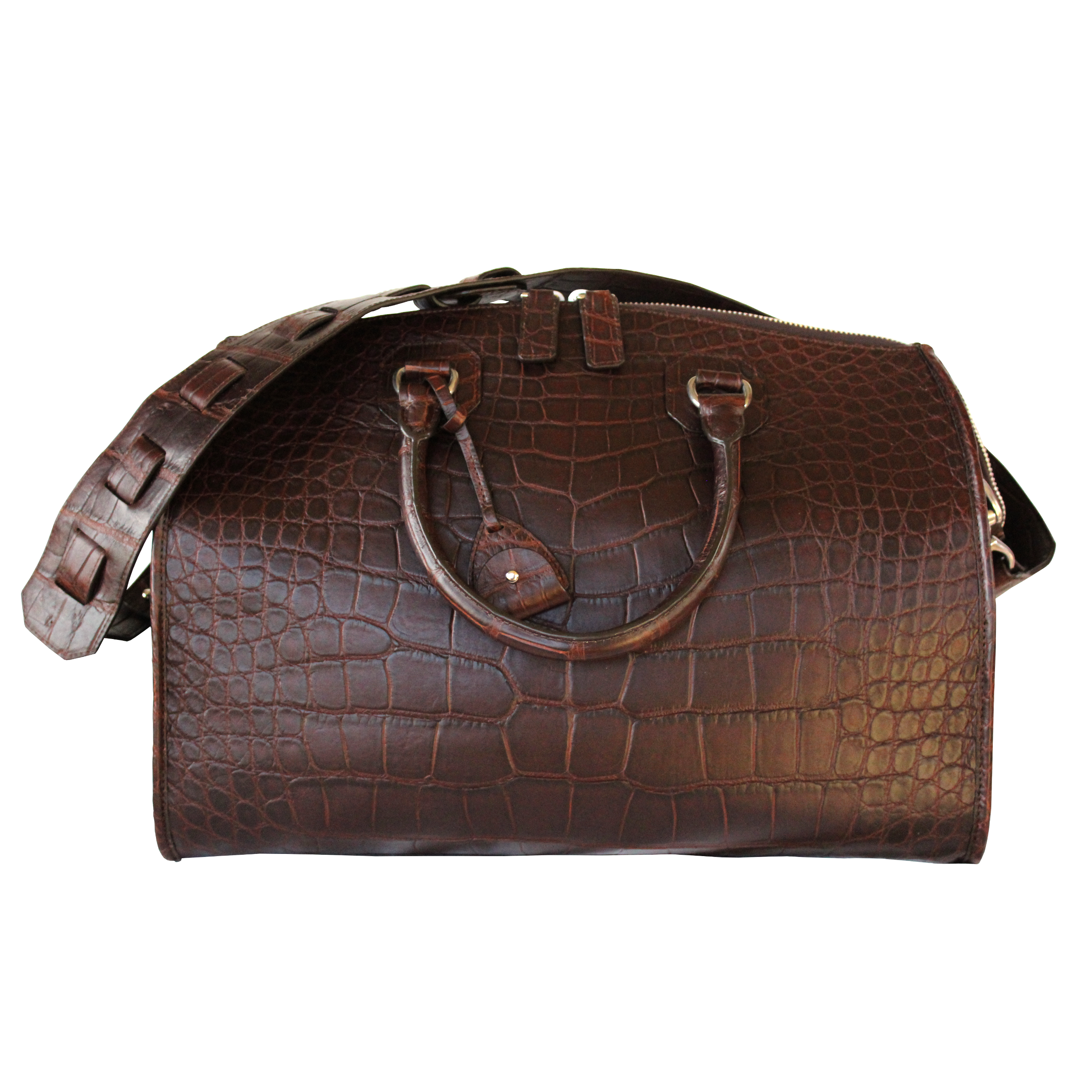 The “Guitar Strap” Duffel Hand Crafted in North American Alligator