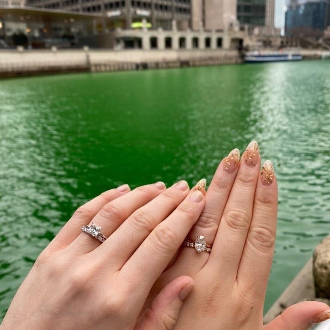 Happy Saint Patrick's Day! 🍀 This festive footage is brought to you by one of our #TrueGemAmbassadors @warichey_ &amp; her wife Emily! 
⠀⠀⠀⠀⠀⠀⠀⠀⠀
These lovebirds were wed this past weekend and we could not be more excited for them! The True Gem team