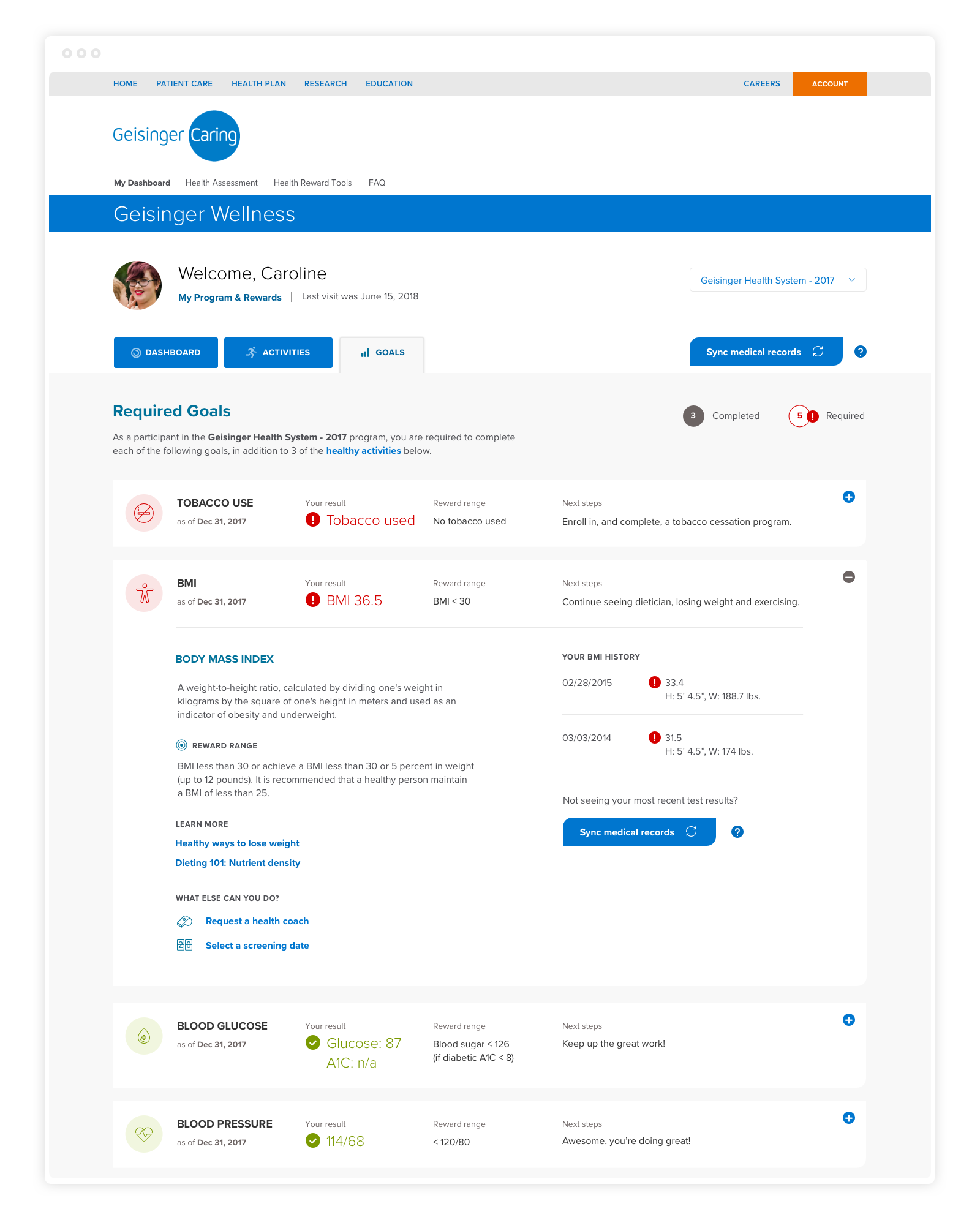 geisinger activities.png