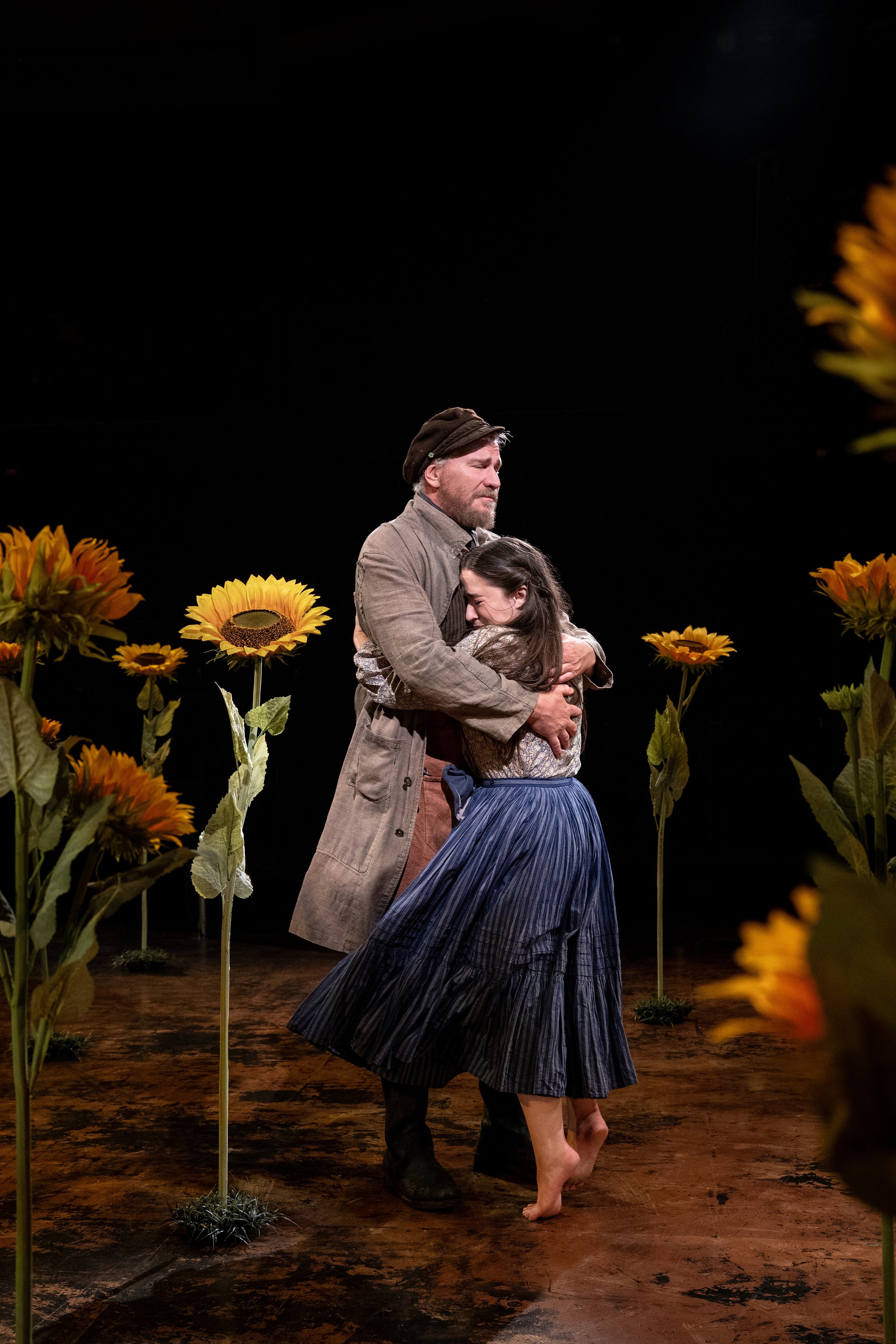 4.	Douglas Sills (Tevye) and Rosie Jo Neddy (Chava) in Fiddler on the Roof at Signature Theatre. Photo by Daniel Rader.jpg
