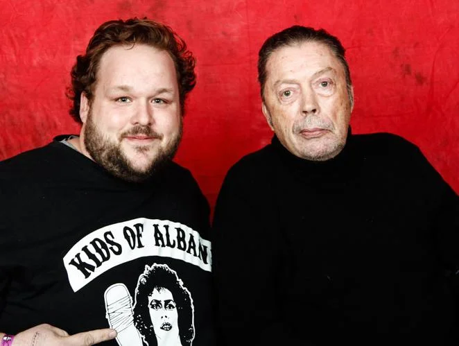 TIM CURRY WITH KOA PRESIDENT BRETT GLASSER