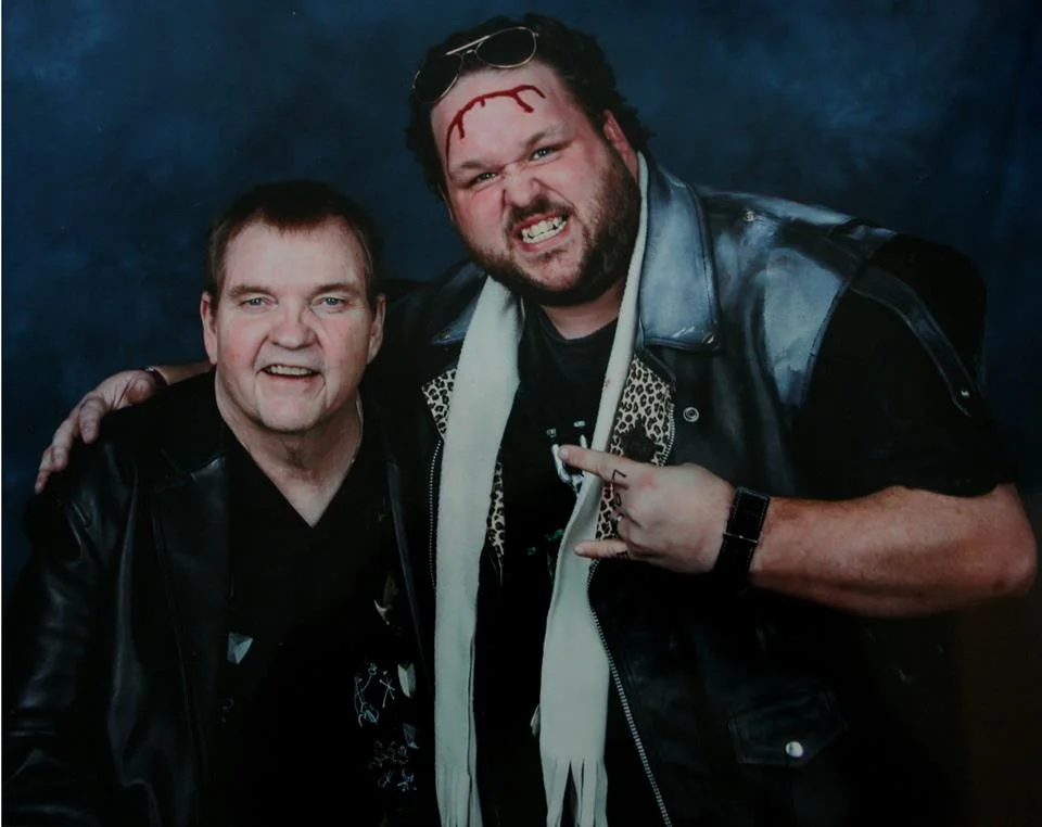 EDDIE FROM THE KOA WITH THE LEGEND HIMSELF, MEATLOAF!