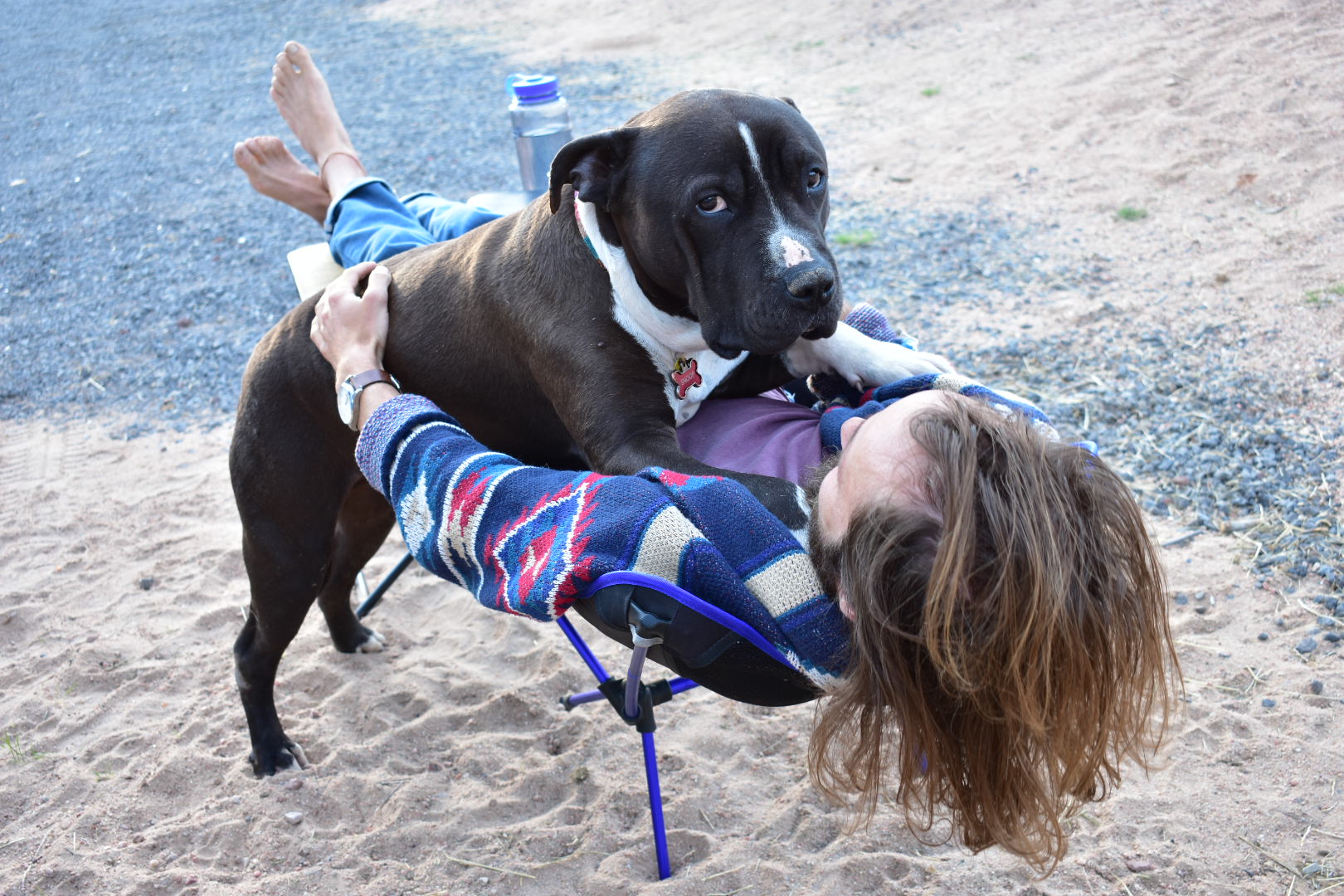 Snoop loves the vanlife because he has an excuse to always be close to us.