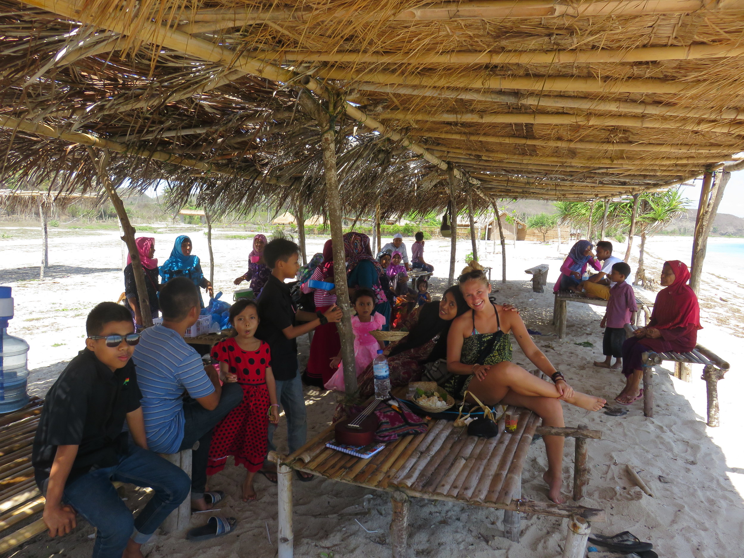 We spent Thanksgiving with this generous Indonesian family.