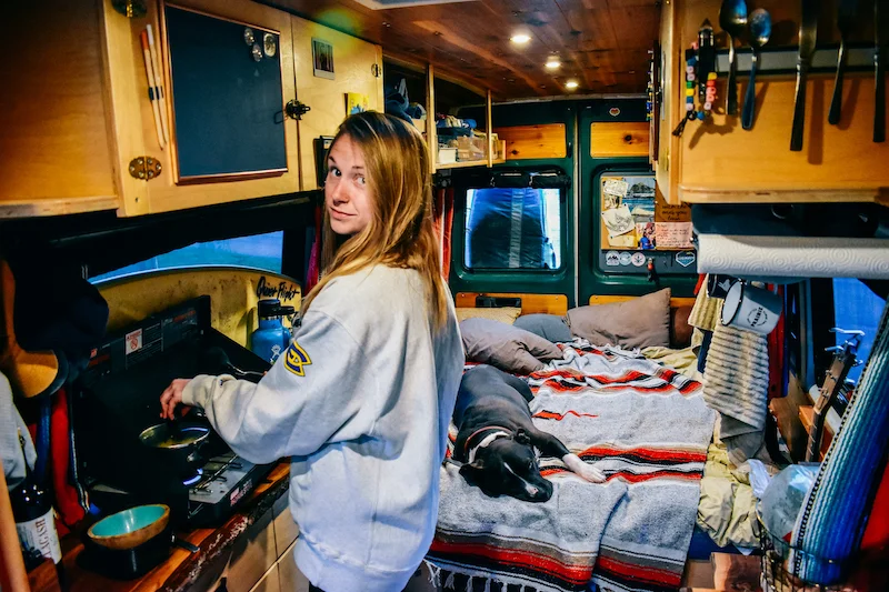 Everything we need is right here in 80 sq. ft. 