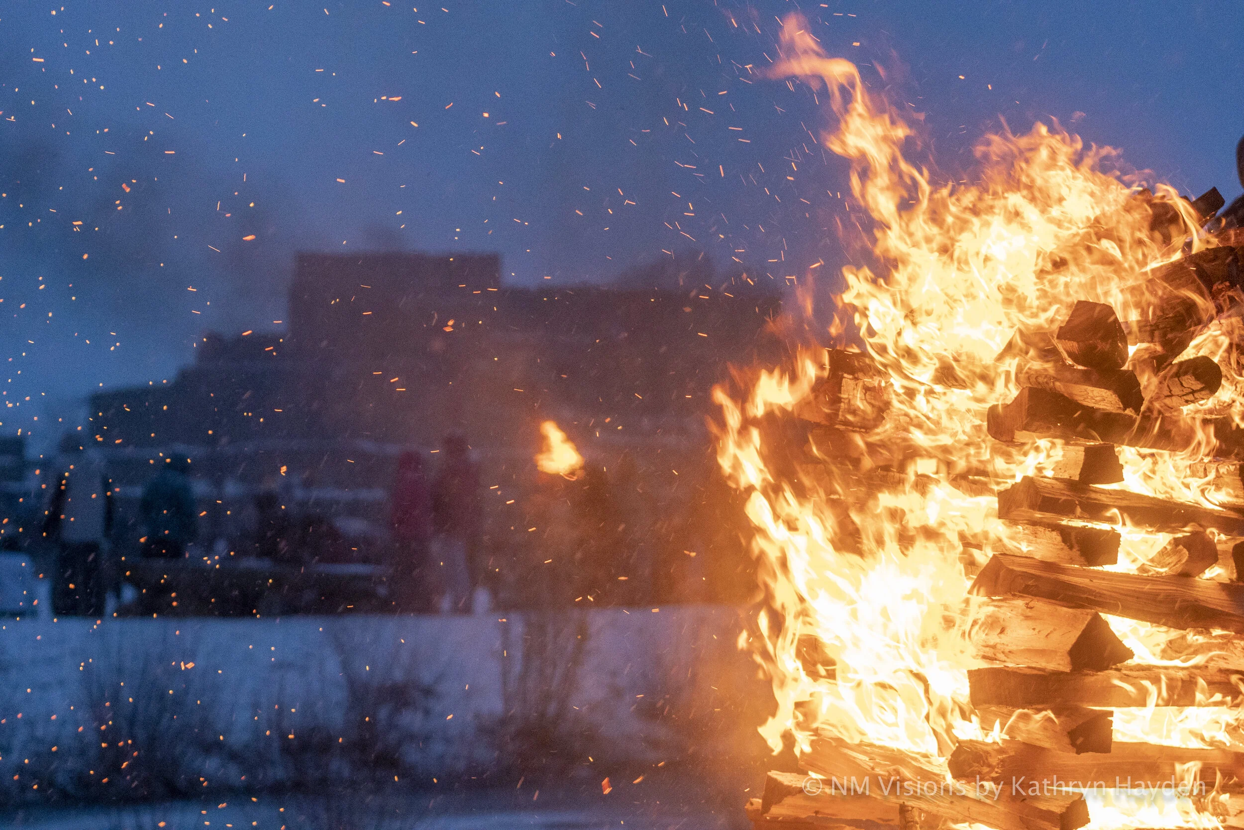 Community Fires at Christmas