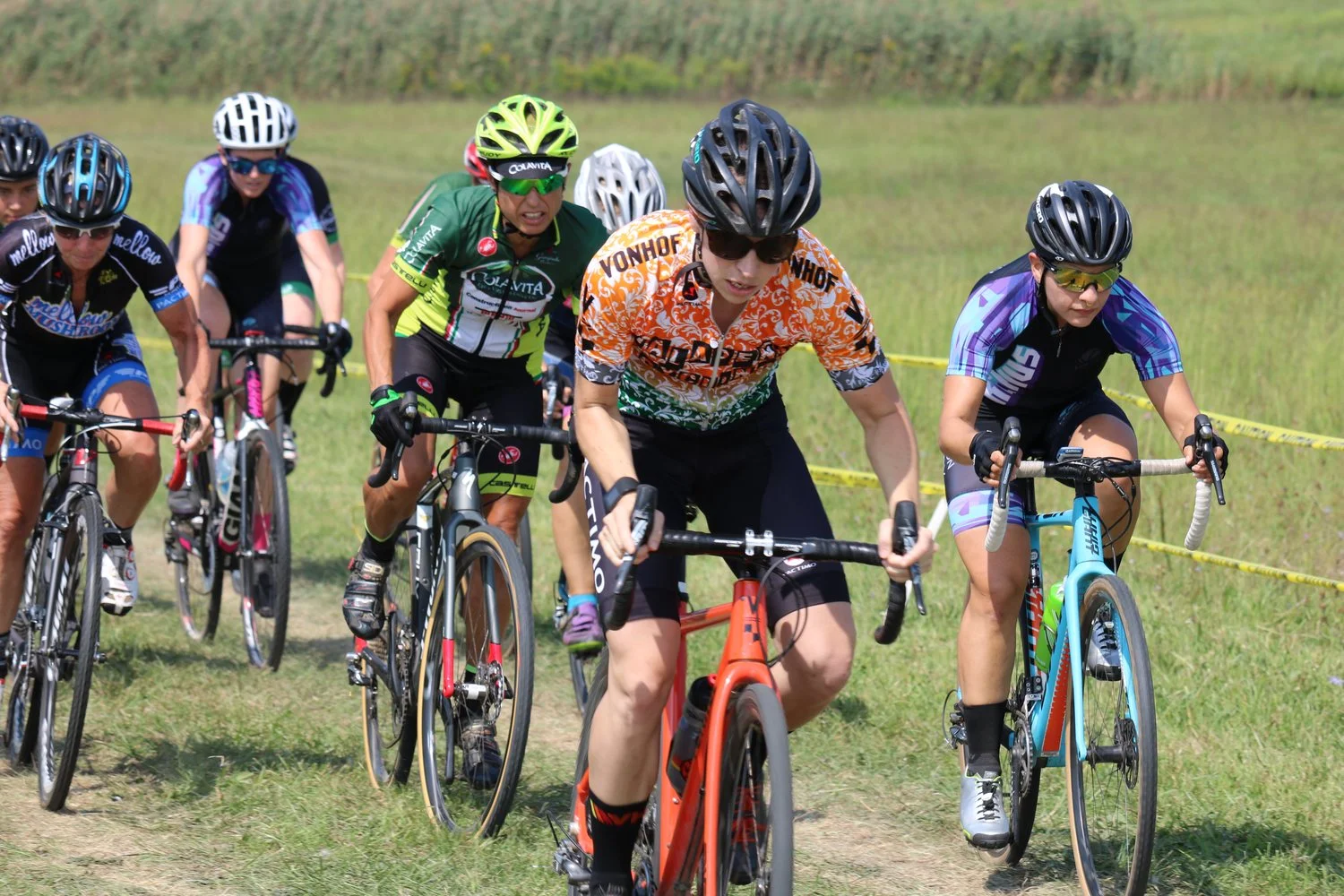 Racing in the Heat at Fairhill Cyclocross of the MAC Series