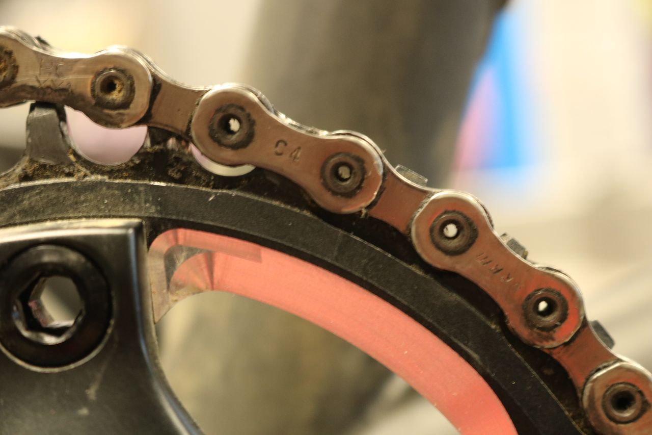 A few of these pins have filled with dirt, but they are not as problematic as mud-filled hollow plates.