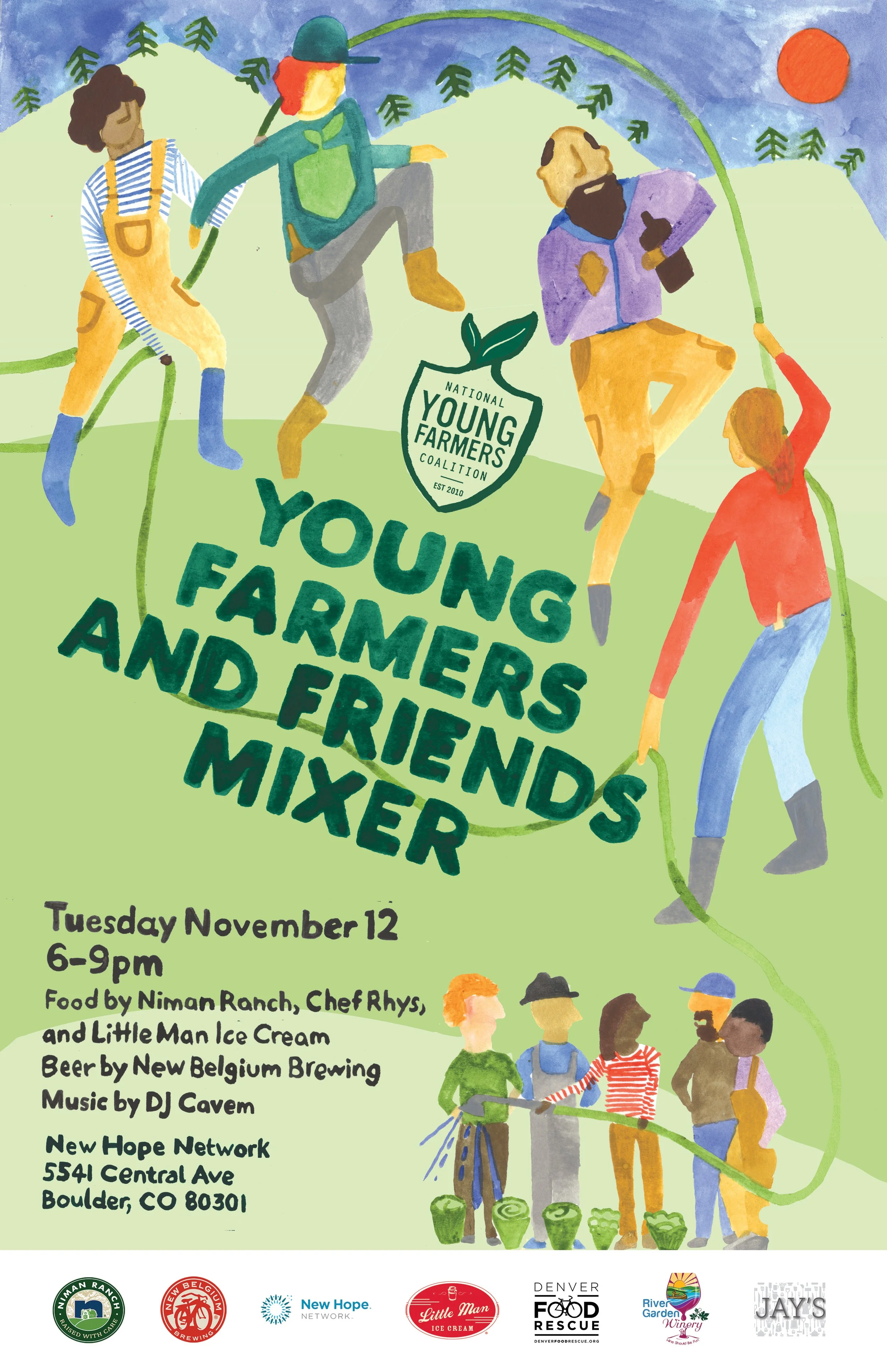 Farmer Mixer Poster