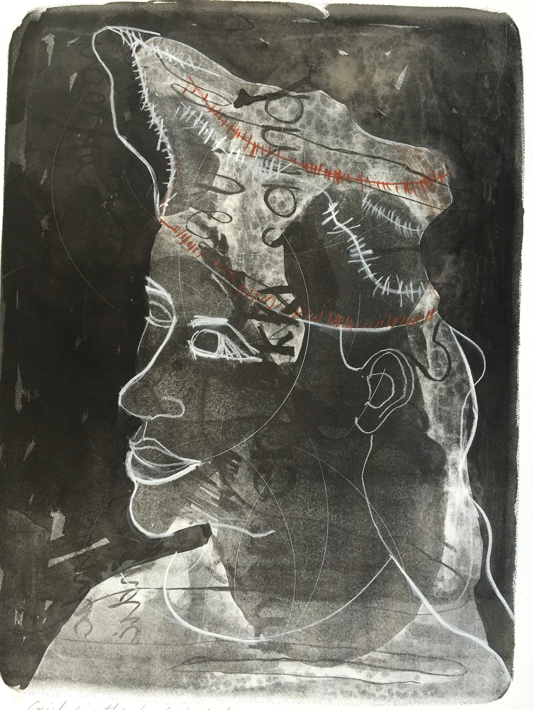 Girl in the Bark Hat I , 2016