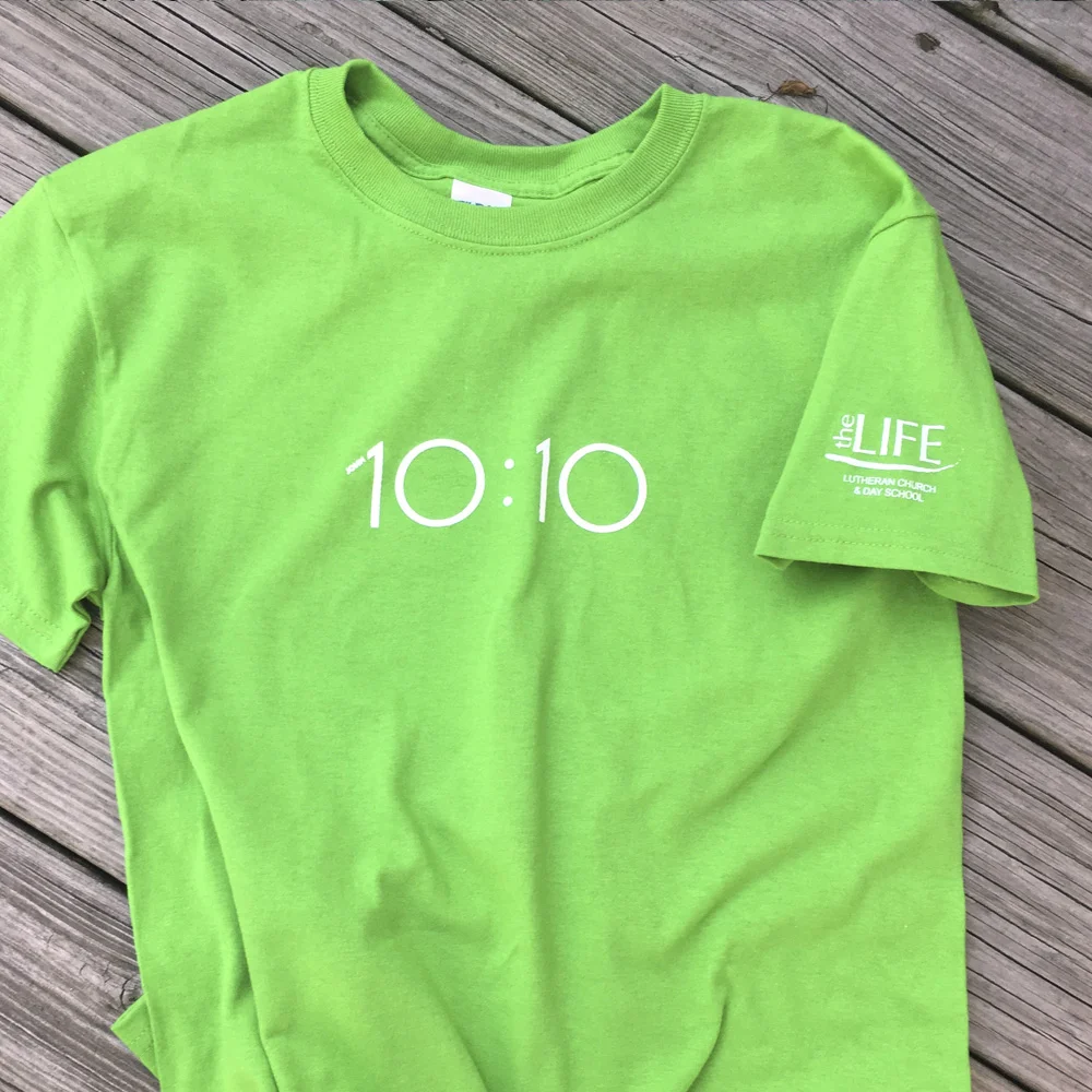 John 10:10 Shirt Green