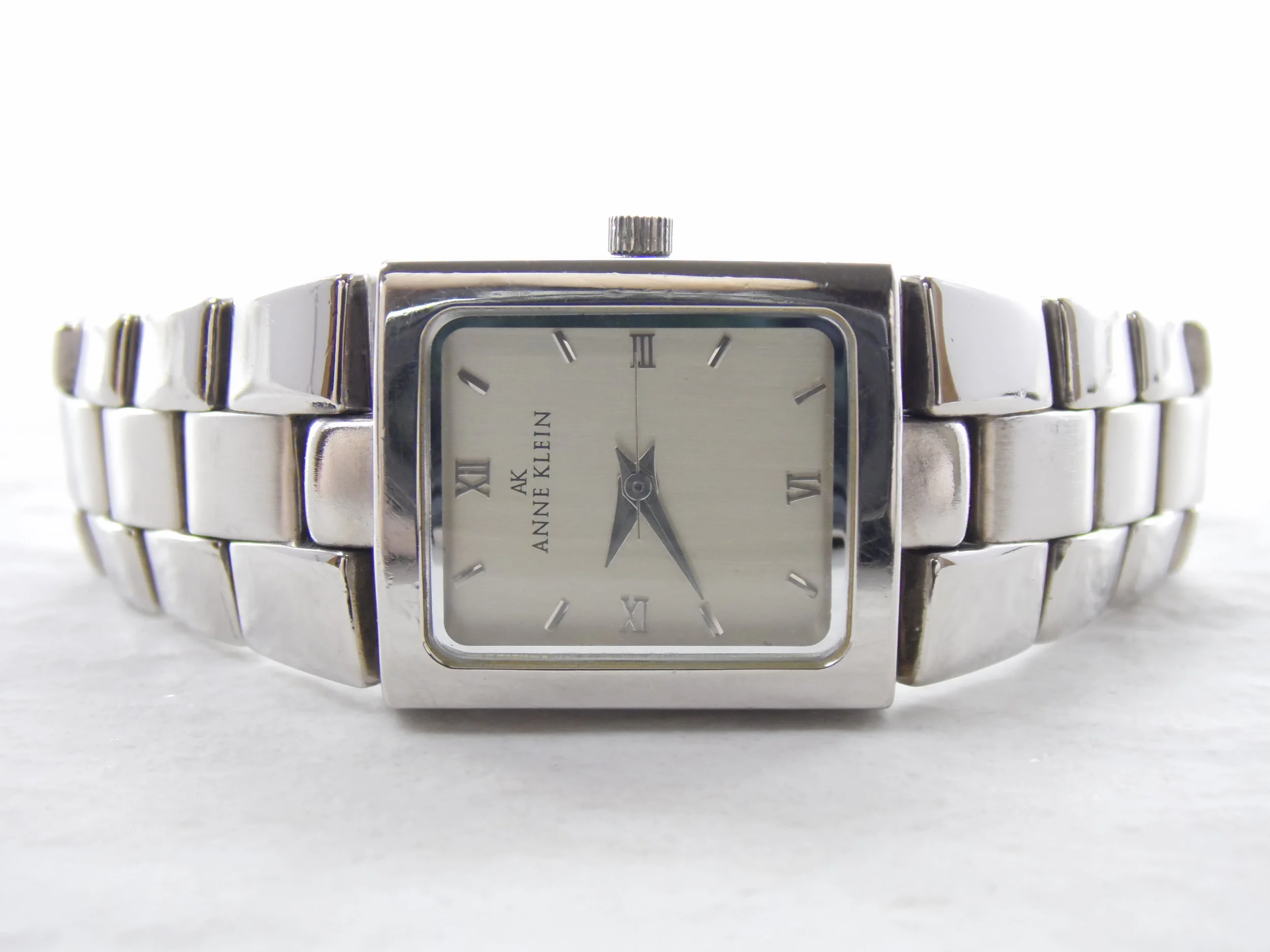 Vintage Womens Anne Klein 10/5111 Stainless Steel Watch