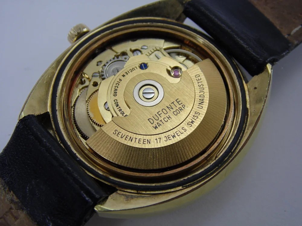 Montre Vintage Lucien Piccard Homme - Mécanique à Remontage Manuel, 17 Rubis, Suisse, Fonctionne