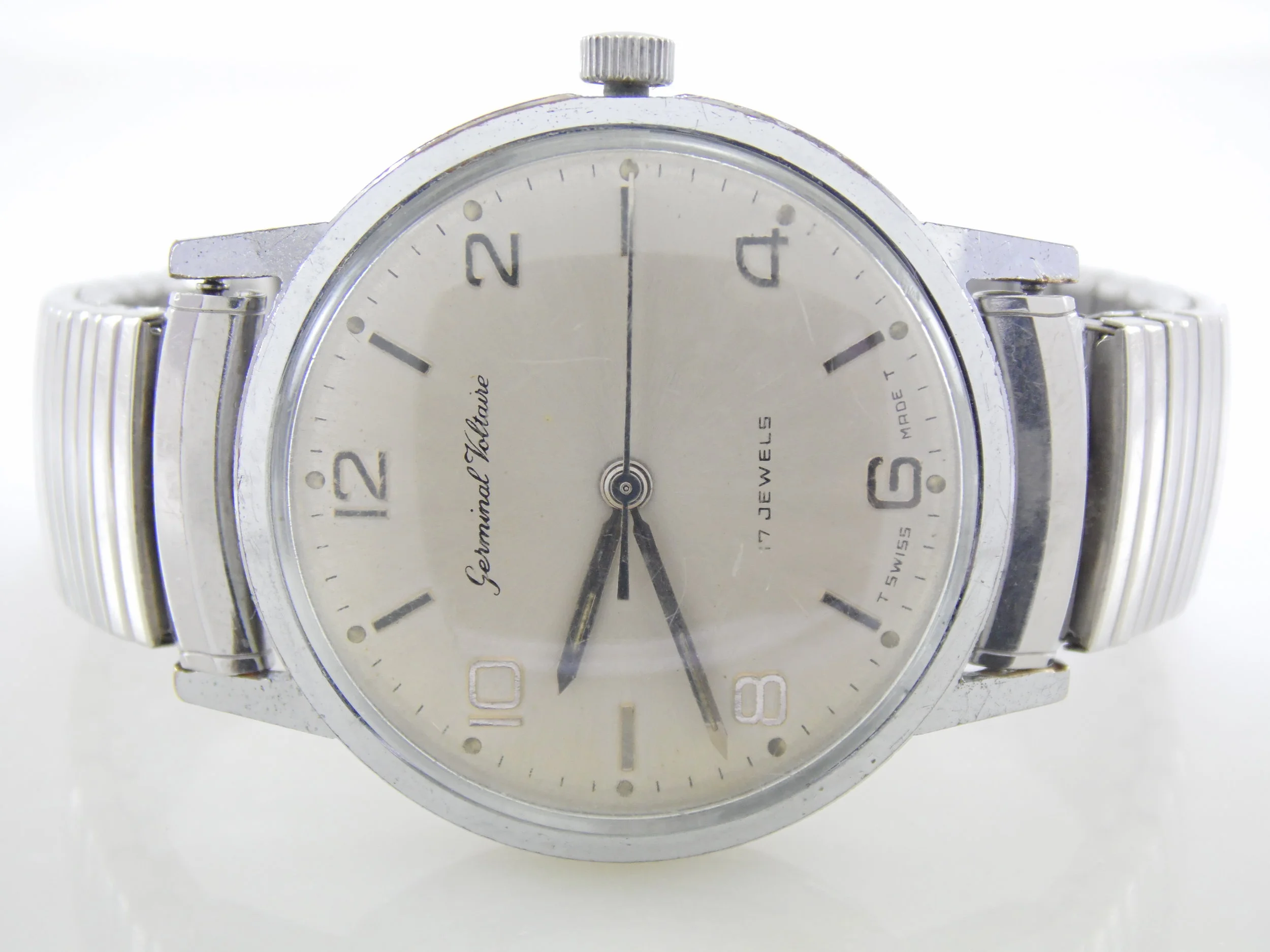 germinal voltaire watch 17 jewels