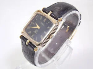 Vintage Black & Gold Authentic Gucci 2.86 Men display picture 2