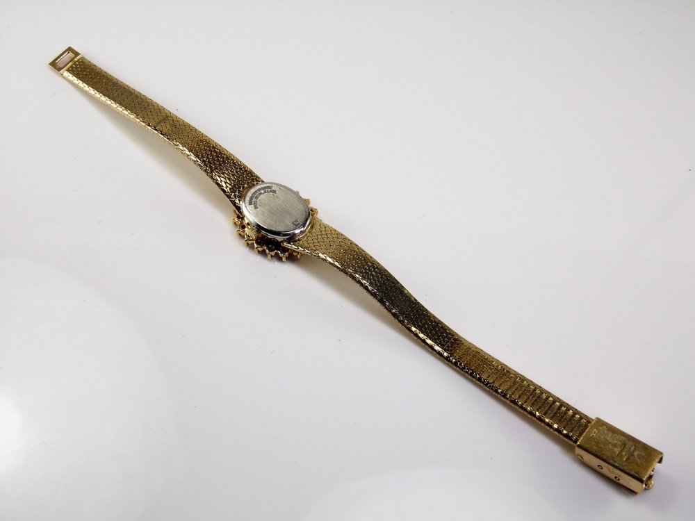 Rare Vintage Nicolet Cubic Zirconia & Genuine Ruby Womens 