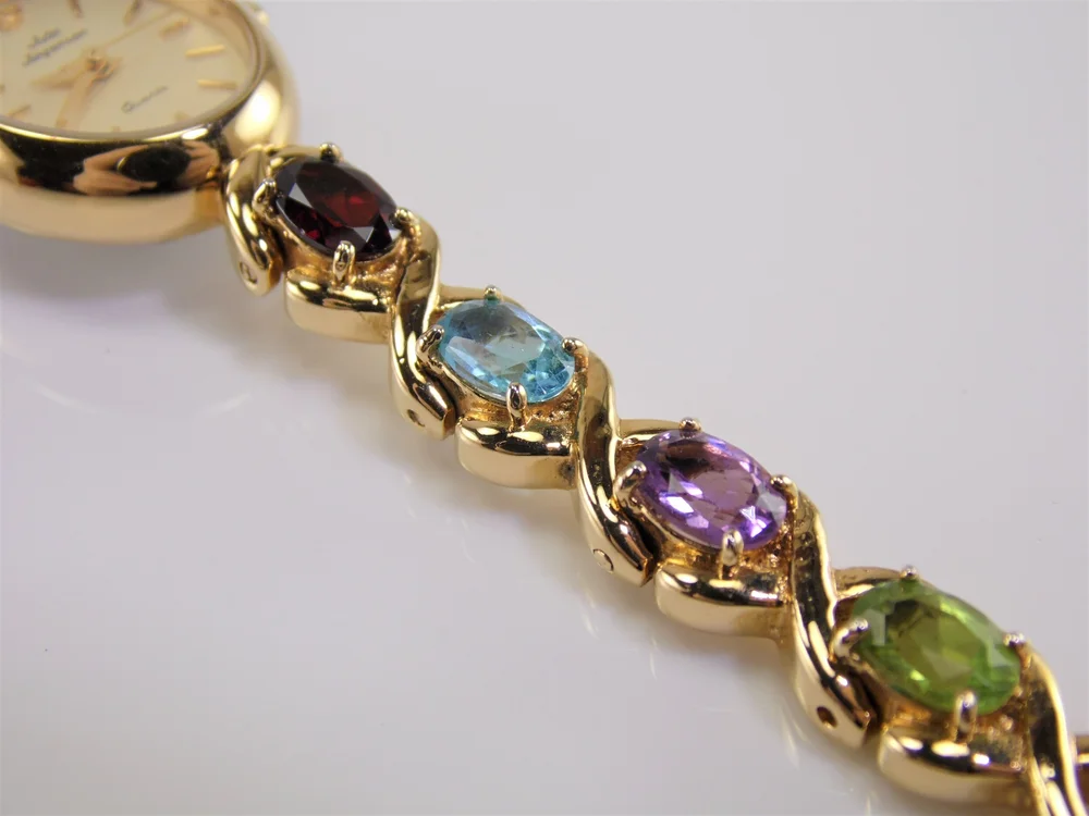 Jules Jargensen Analog Watch Multi Gemstones Jules Jargensen | Accessories | Jules Jargensen Analog Watch  main image 4