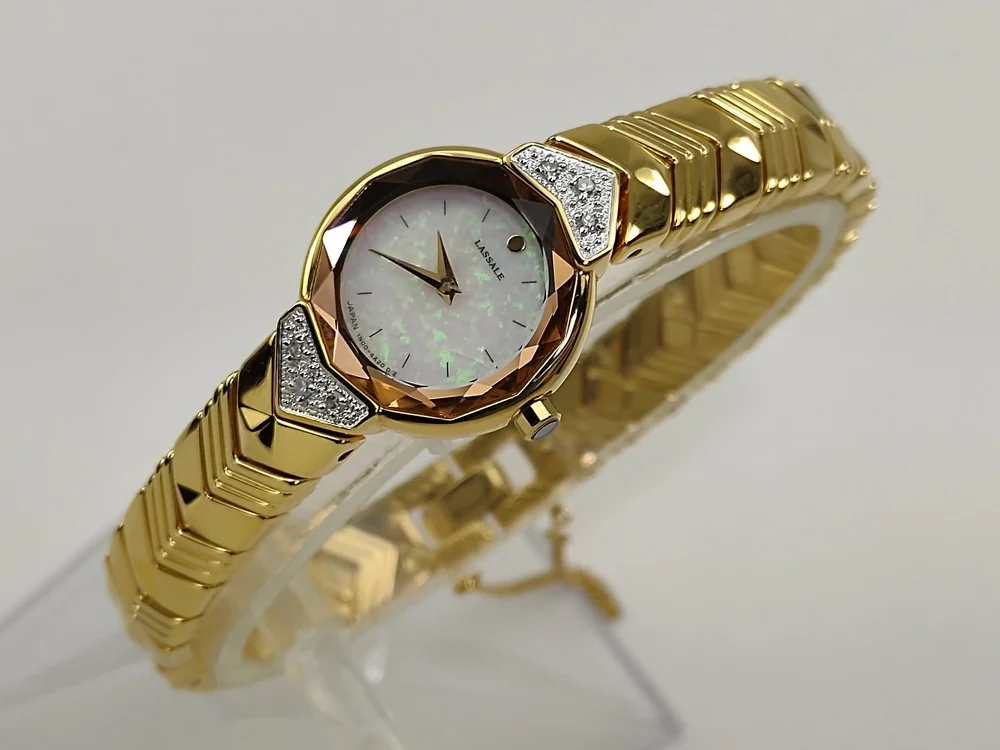 Rare Vintage Womens Ladies Gold Lassale by Seiko Genuine  display picture 3