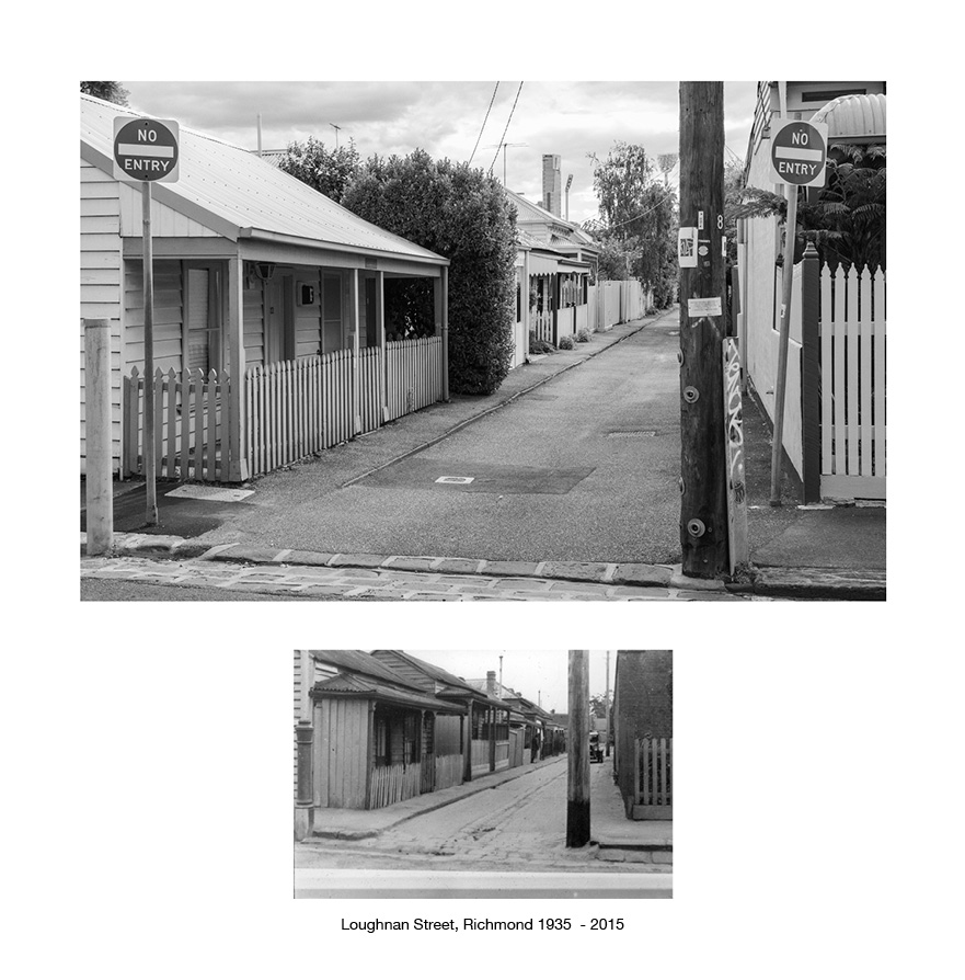 Loughnan Street Richmond 1935 - 2015