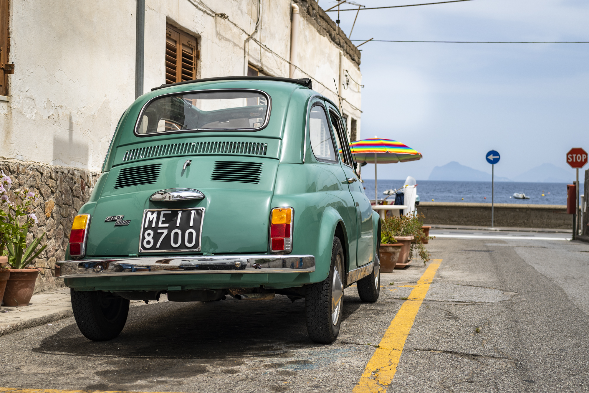 Italy's national car, Canneto, Lipari