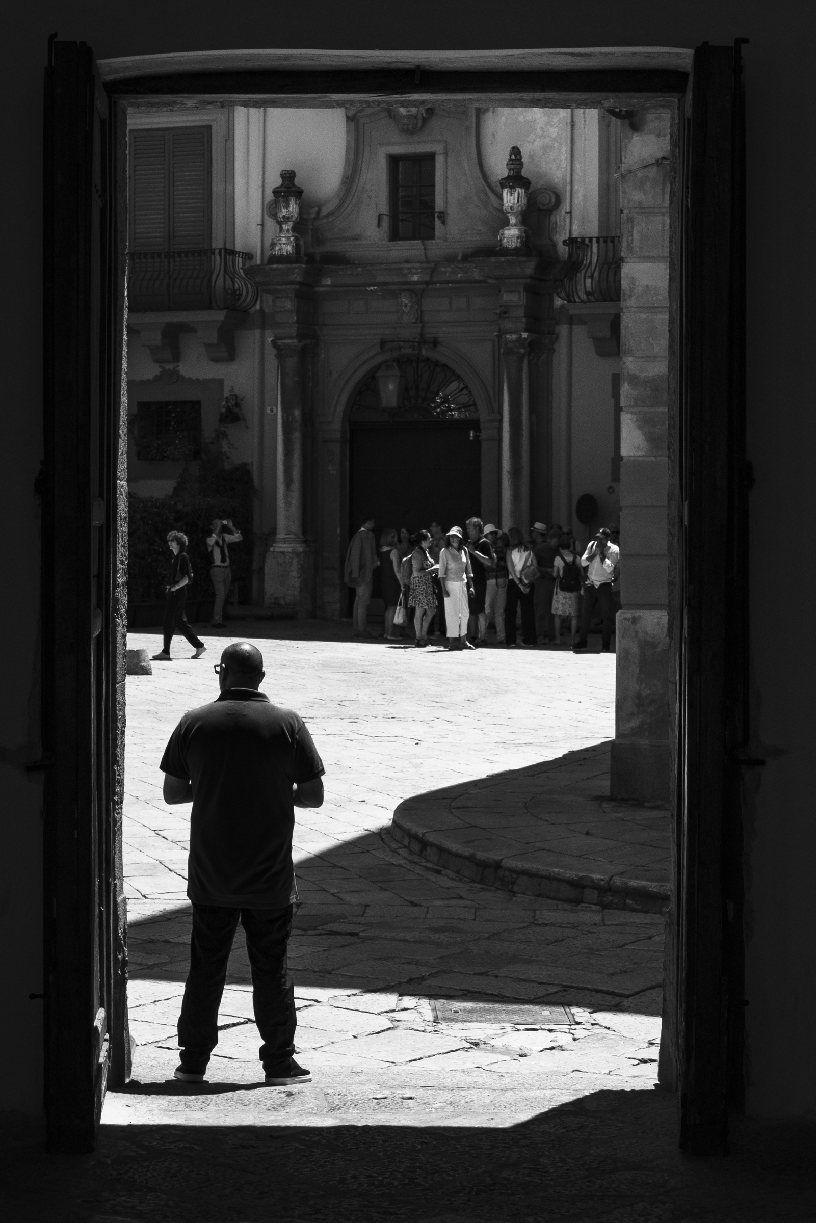 Church entrance, Palermo