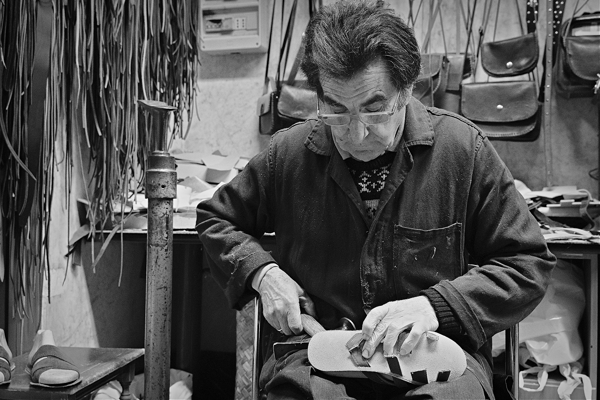 Leather craftsman, Genoa