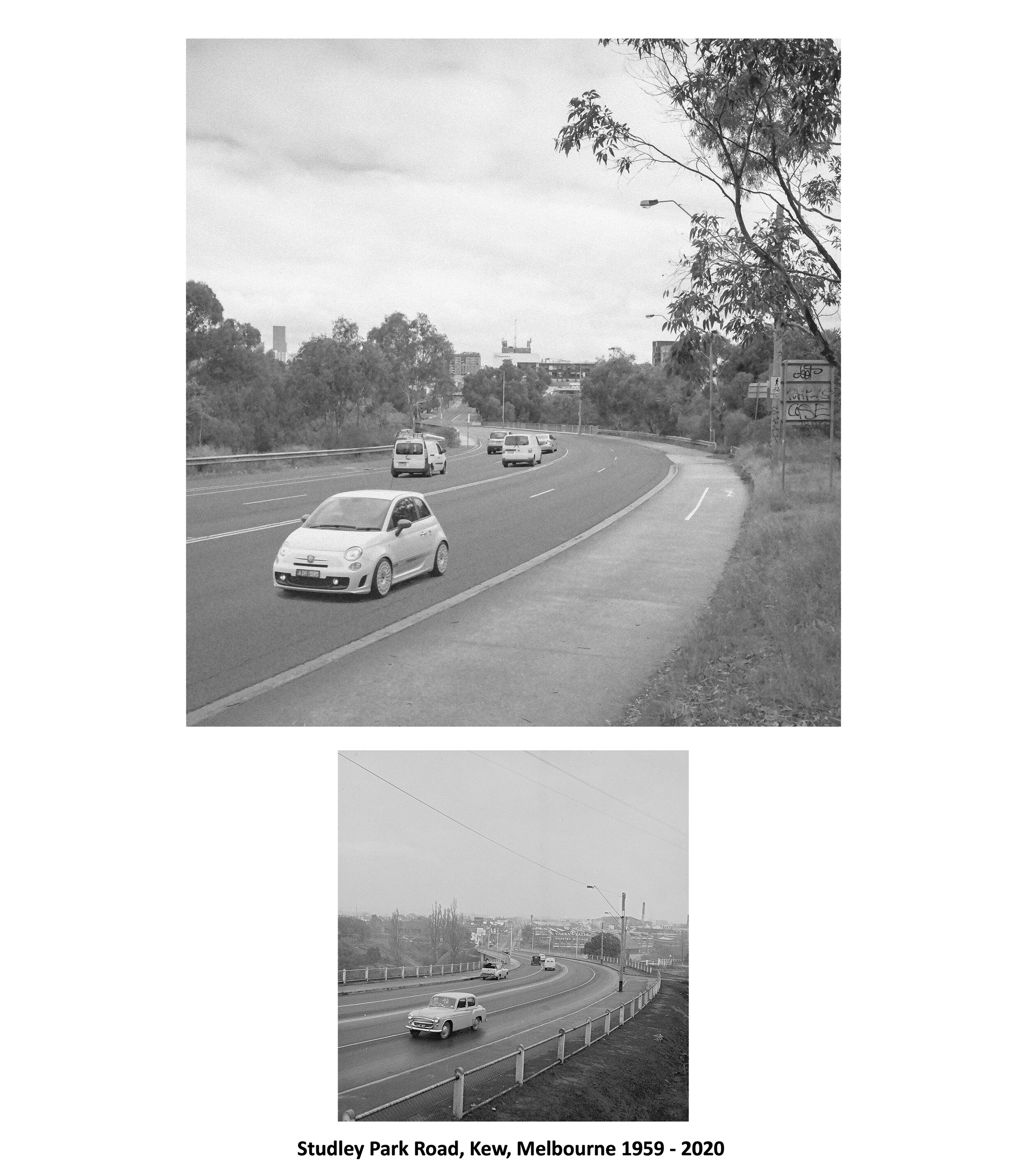 Studley Park Road, Kew, Melbourne 1959 - 2020