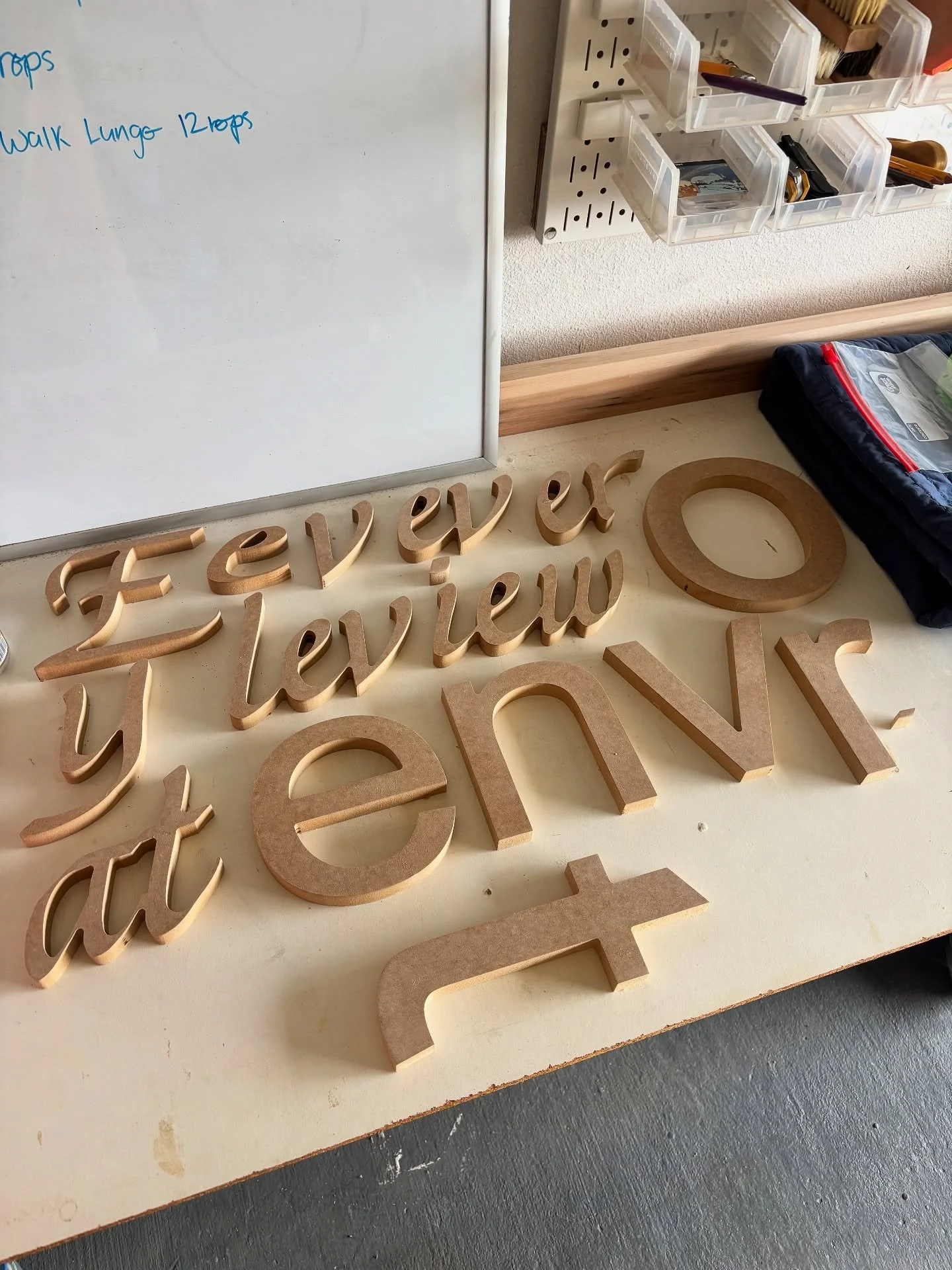 Cutting out some letters on the cnc for a window display. #cnc #simplytechnology @simply.technologies