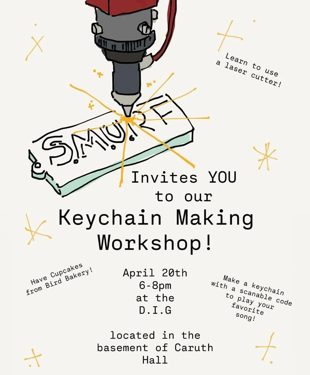 SMU radio is hosting an event at the DIG Monday from 6-8pm