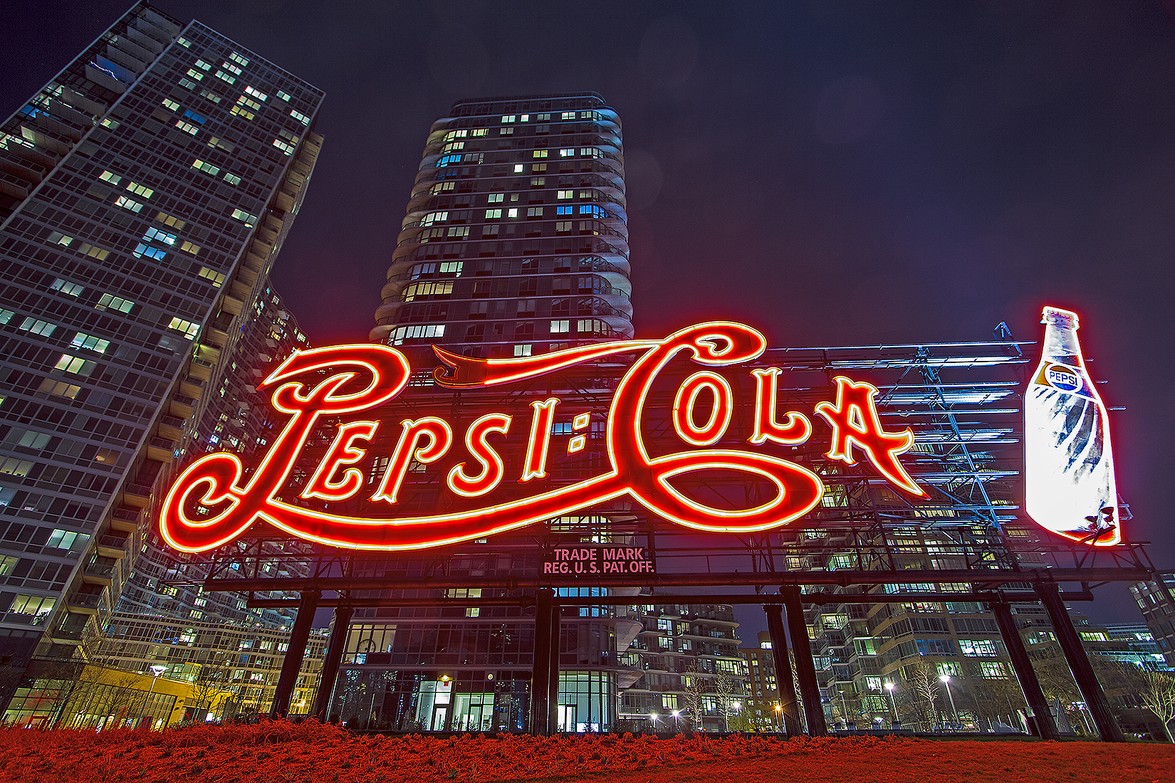 Pepsi Cola sign in Long Island City
