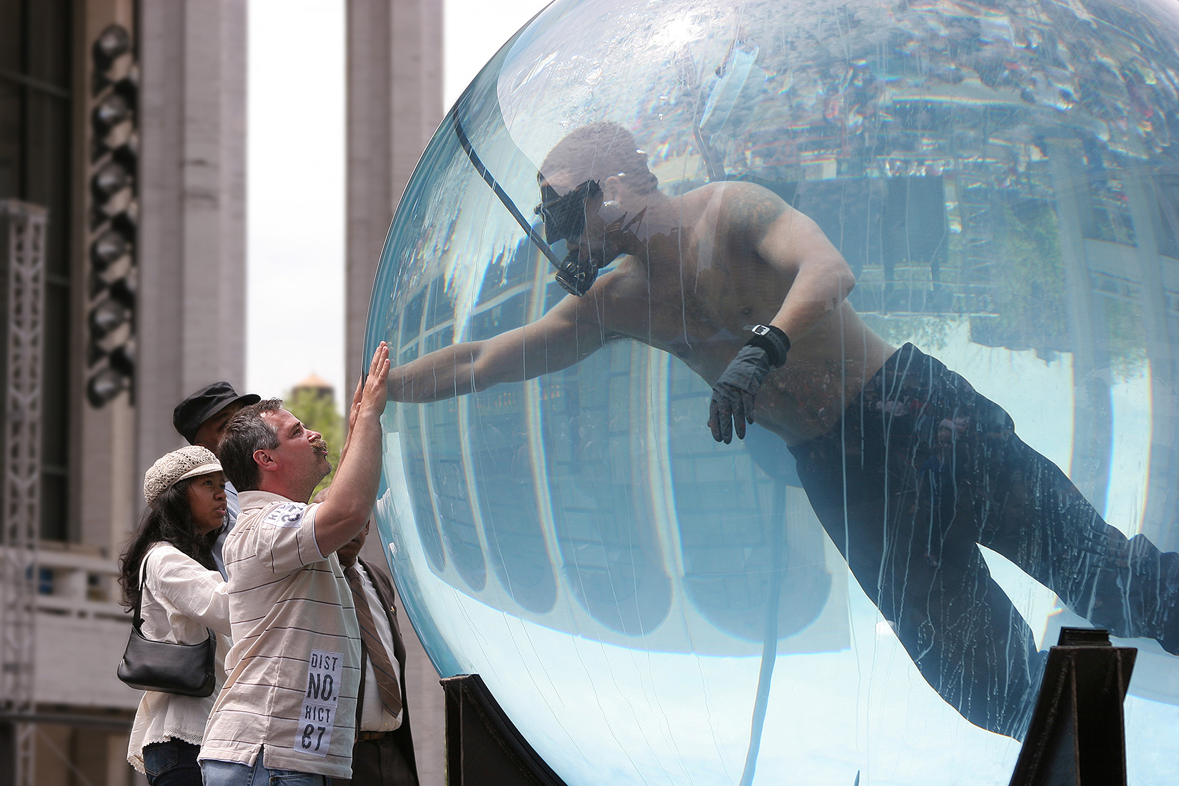 David Blaine at Lincoln Center