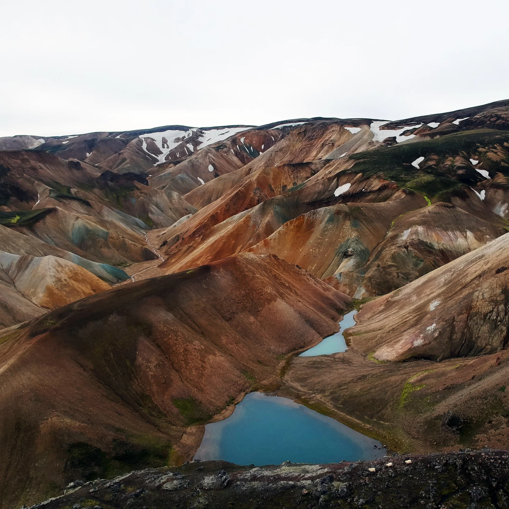 L'Islande, le pays des tableaux grandeur nature... - Iceland, the country of life-size paintings...