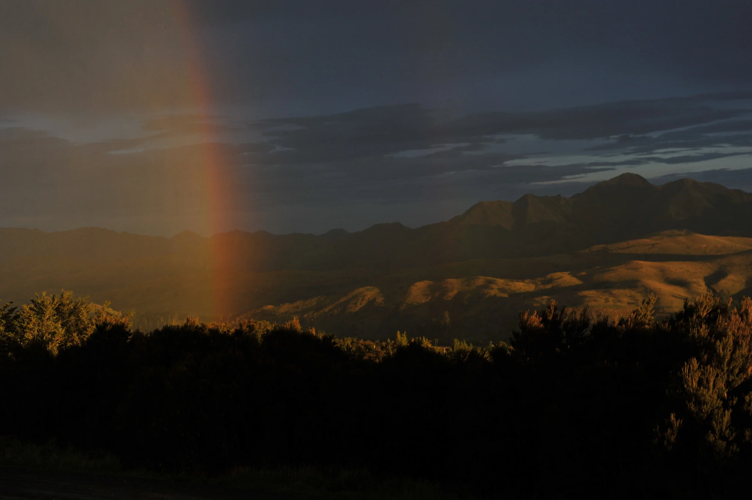 Rainbow in New Zealand