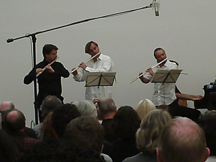 Andrea Olivia, Andrea Greminelli at the concert in Swizterland