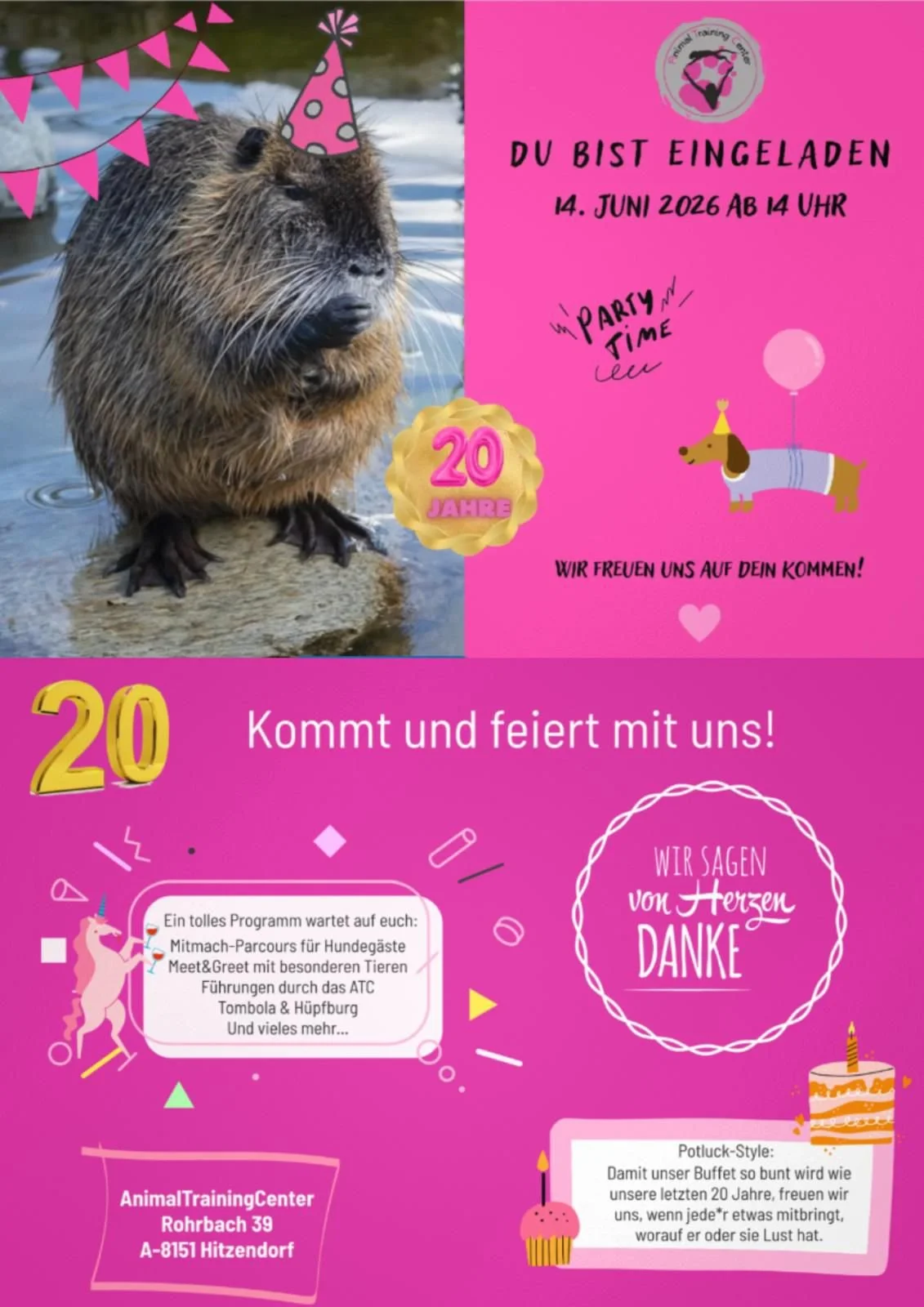 Wir feiern 20 Jahre ATC