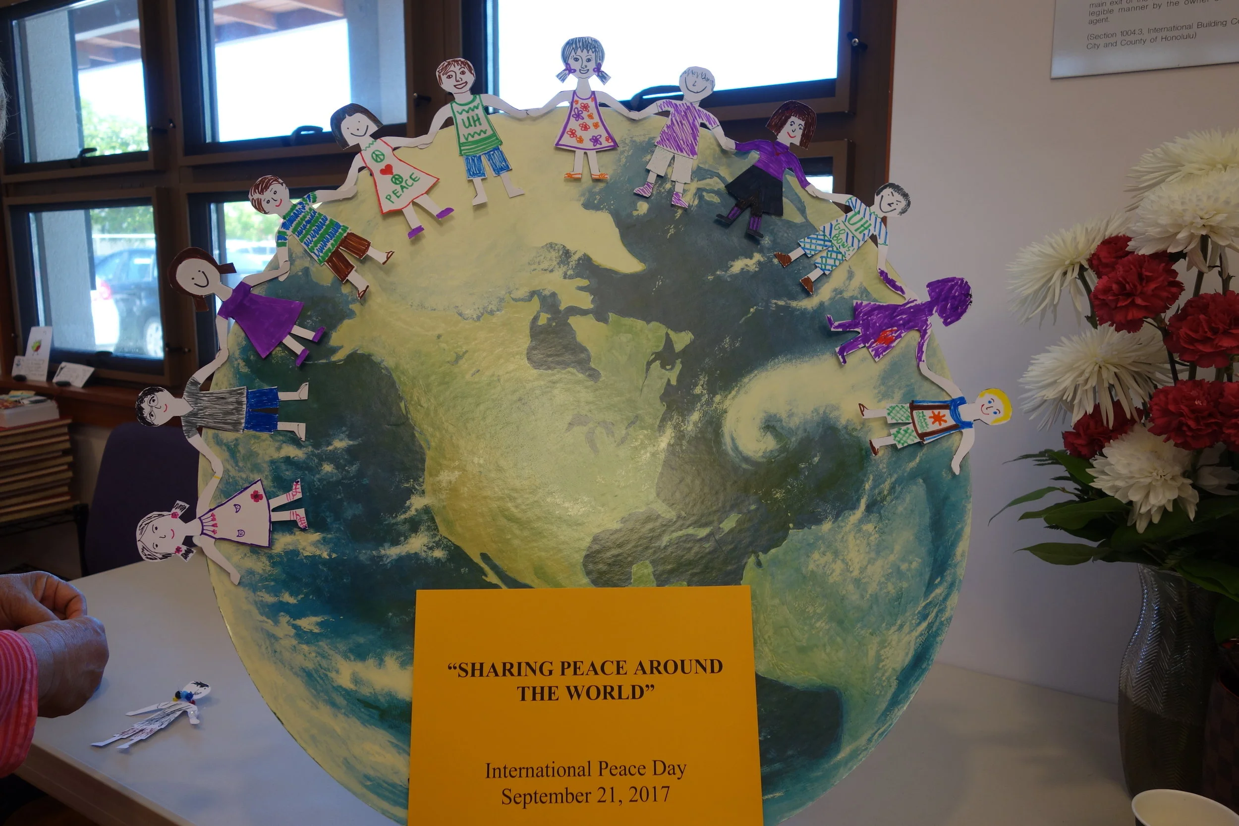 International Peace Day is on September 21, 2017