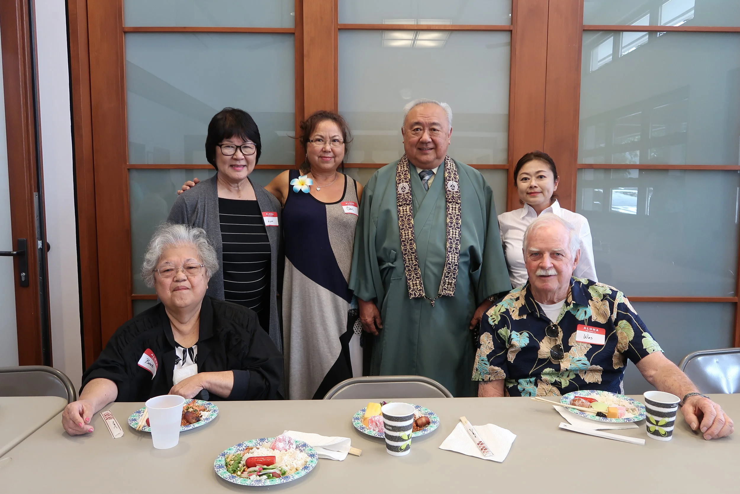 Our visitors from Moilili Hongwanji Mission