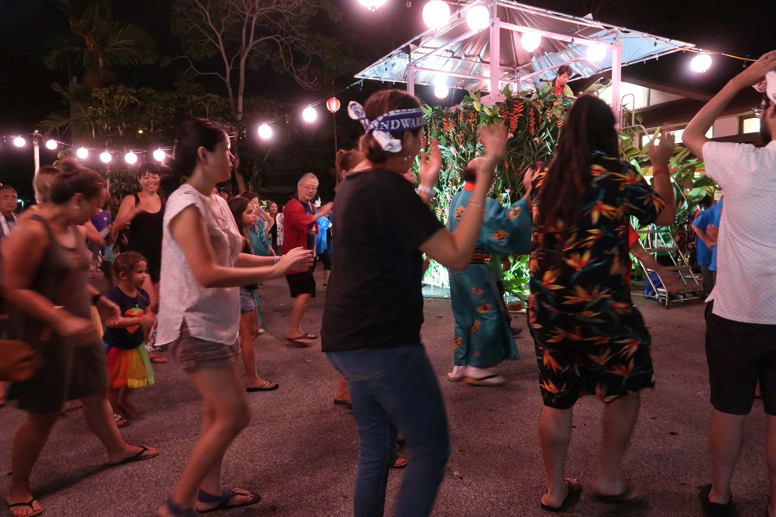 Bon Dance at Windward Buddhist Temple